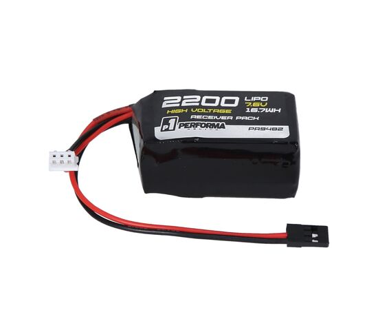 PA9482-LiPo Hump Receiver Battery Pack (2200mAh / 7.6V / 54x30x25)