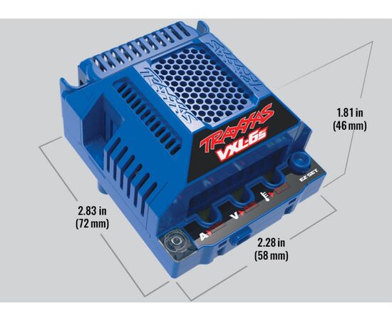 LEM3480-Velineon VXL-6s Brushless Power Syst em, waterproof (includes VXL-6s ESC and 2200Kv, 75mm motor)