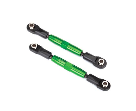 LEM3643G-Camber links, front (TUBES green-anod ized, 7075-T6 aluminum, stronger than titanium) (83mm) (2)/ ro