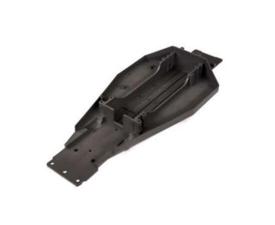 LEM3722X-Lower chassis (black) (166mm long bat tery compartment) (fits both flat and hump style battery packs