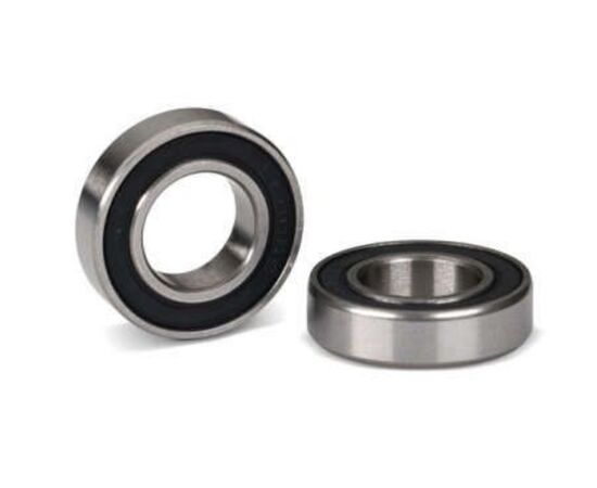 LEM4889X-Ball bearings, black rubber sealed (1 0x19x5mm) (2)