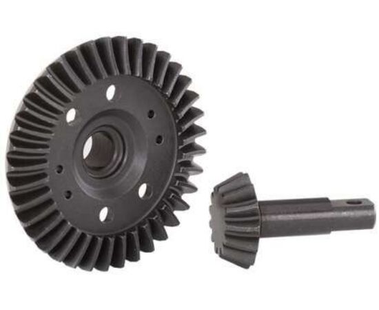 LEM5379R-Ring gear, differential/ pinion gear,&nbsp; differential (machined, spiral cut) (front)&nbsp; &nbsp; &nbsp; &nbsp; &nbsp; &nbsp; &nbsp; &nbsp; &nbsp;