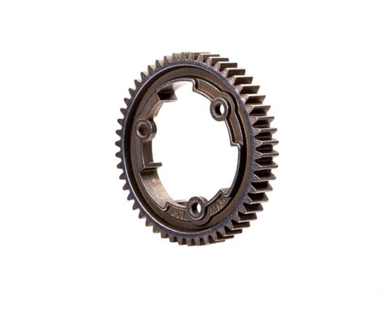 LEM6448R-Spur gear, 50-tooth, steel (wide-face , 1.0 metric pitch)