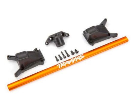 LEM6730A-Chassis brace kit, orange (fits Rustl er&#169; 4X4 and Slash 4X4 equipped with L ow-CG chassis)