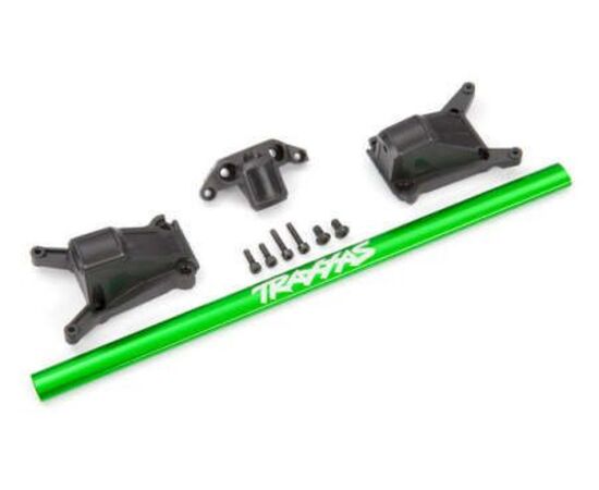 LEM6730G-Chassis brace kit, green (fits Rustle r&#169; 4X4 and Slash 4X4 equipped with Lo w-CG chassis)