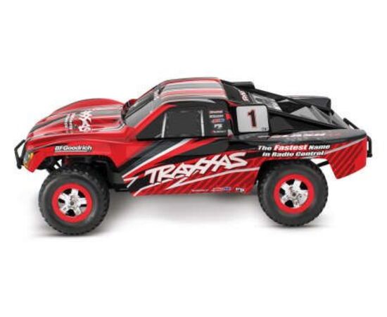 LEM70054-8R-SC.TRUCK SLASH 1:16 4WD EP RTR RED w/USB-C Charger &amp; Battery