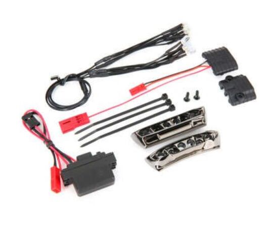 LEM7185A-LED light kit, 1/16 E-Revo (includes power supply, front &amp; rear bumpers, l ight harness (4 clear, 4