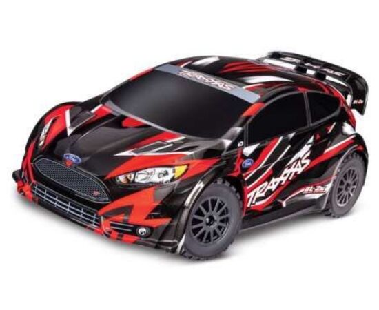 LEM74154-4R-ON-ROAD FORD FIESTA 1:10 4WD EP RTR BLUE BL-2s BRUSHLESS&nbsp; (sans accu et chargeur)u