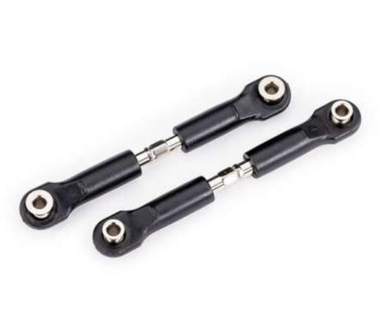 LEM7431-Turnbuckles, camber link, 49mm (63mm center to center) (assembled with rod ends and hollow balls) (1