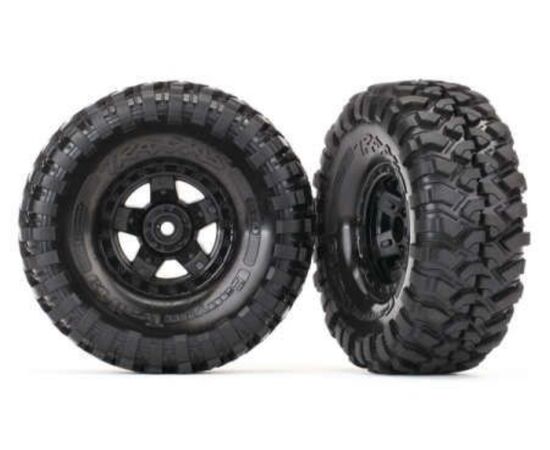 LEM8179-Tires and wheels, assembled, glued (T RX-4 Sport wheels, Canyon Trail 1.9 tires) (2)&nbsp; &nbsp; &nbsp; &nbsp; &nbsp; &nbsp; &nbsp; &nbsp;