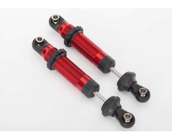 LEM8260R-Shocks, GTS, aluminum (red-anodized)&nbsp; (assembled with spring retainers) (2)&nbsp; &nbsp; &nbsp; &nbsp; &nbsp; &nbsp; &nbsp; &nbsp; &nbsp; &nbsp; &nbsp; &nbsp; &nbsp;