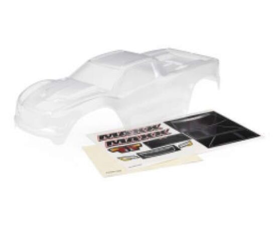 LEM8824-Body, Maxx, heavy duty (clear, requir es painting)/ window masks/ decal she et (fits Maxx with exten