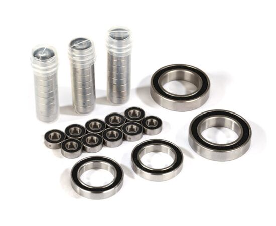 LEM8892-Ball bearing set, TRX-4 Traxx&#226;&#8222;&#162;, bla ck rubber sealed, stainless (contains 5x11x4 (40), 20x32x7 (2)