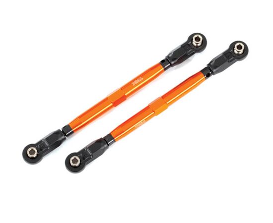 LEM8997A-Toe links, Wide Maxx (TUBES, 6061-T6 aluminum (orange-anodized))