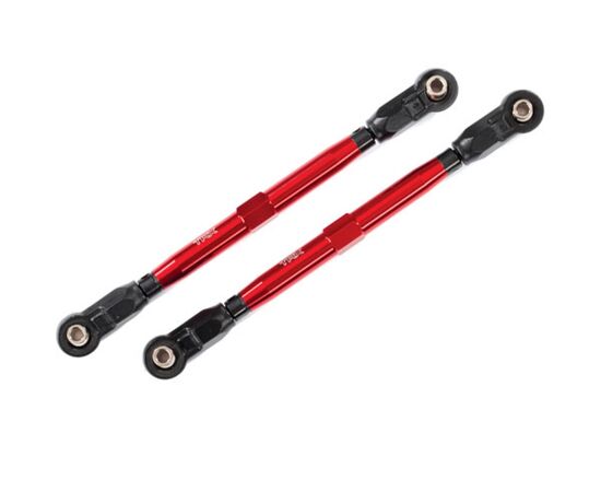 LEM8997R-Toe links, Wide Maxx (TUBES 6061-T6 a luminum (red-anodized))