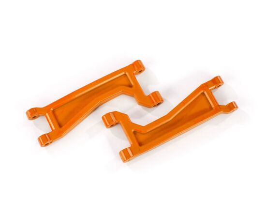 LEM8998T-Suspension arms, upper, orange (left or right, front or rear) (2) (for use with #8995 WideMaxx suspe