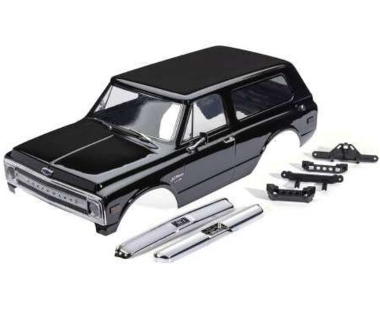 LEM9131BK-Body, Chevrolet Blazer (1969), comple te, black (painted) (includes grille, side mirrors, door handl