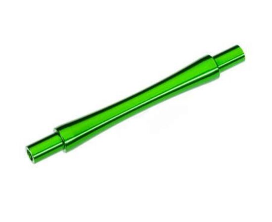 LEM9463G-Axle, wheelie bar, 6061-T6 aluminum ( green-anodized) (1)/ 3x12 BCS (with t hreadlock) (2)