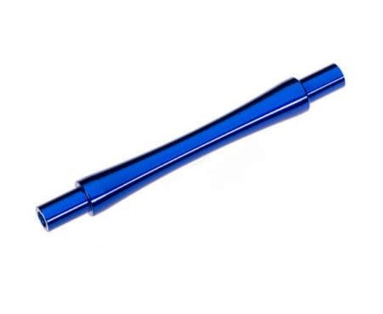 LEM9463X-Axle, wheelie bar, 6061-T6 aluminum ( blue-anodized) (1)/ 3x12 BCS (with th readlock) (2)