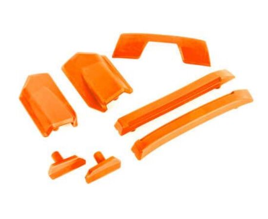 LEM9510T-Body reinforcement set, orange/ skid pads (roof) (fits #9511 body)