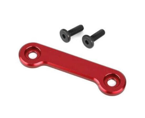 LEM9617R-Wing washer, 6061-T6 aluminum (red-an odized) (1)/ 4x12mm FCS (2)