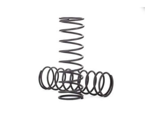LEM9657-Springs, shock (natural finish) (GT-M axx) (1.671 rate) (85mm) (2)
