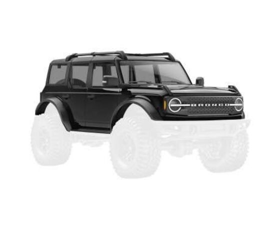 LEM9711BK-Body, Ford Bronco, complete, black (i ncludes grille, side mirrors, door ha ndles, fender flares, wi