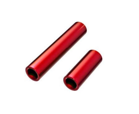 LEM9752R-Driveshafts, center, female, 6061-T6 aluminum (red-anodized) (front &amp; rear ) (for use with #9751 met