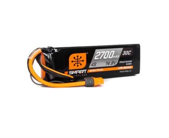 LEMSPMX27004S30-2700mAh 4S 14.8V Smart LiPo Battery 3 0C IC3