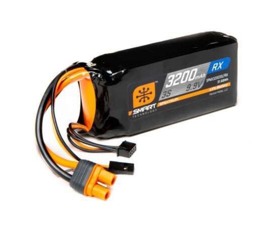 LEMSPMX32003SLFRX-3200mAh 3S 9.9V Smart LiFe ECU Batter y