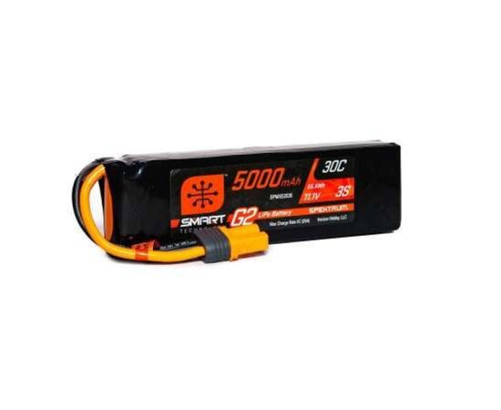 LEMSPMX53S30-SPMX53S30 5000mAh 3S 11.1V 30C Smart LiPo Battery G2 IC5