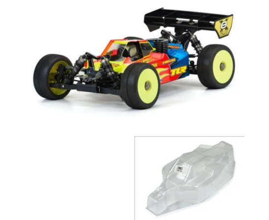 LEMPRO360300-1/8 Axis Clear Body for TLR 8ight-X/E 2.0