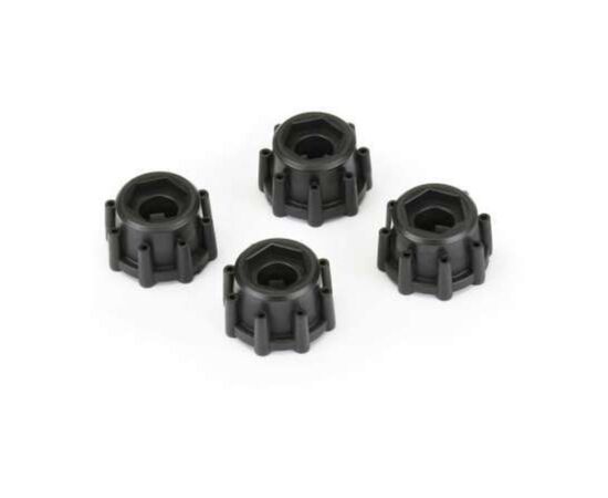 LEMPRO634500-8x32 to 17mm Hex Adapters for 8x32 3. 8 Wheels