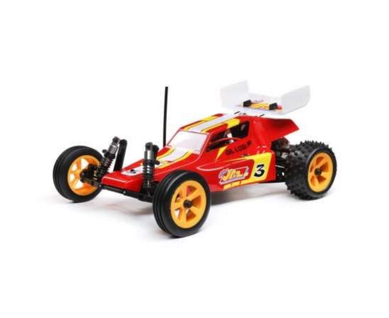 LEMLOS01020T1-MINI Buggy JRX2 RTR 2WD 1:16 EP Red