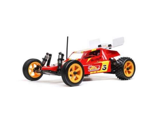 LEMLOS01020T1-MINI Buggy JRX2 RTR 2WD 1:16 EP Red