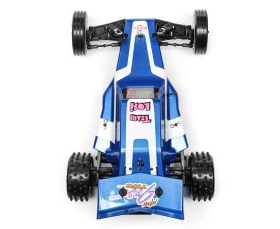 LEMLOS01020T2-MINI Buggy JRX2 RTR 2WD 1:16 EP Blue