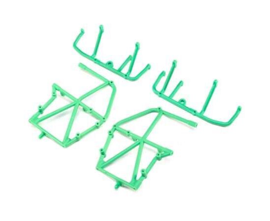 LEMLOS241039-Side Cage and Lower Bar, Green: LMT