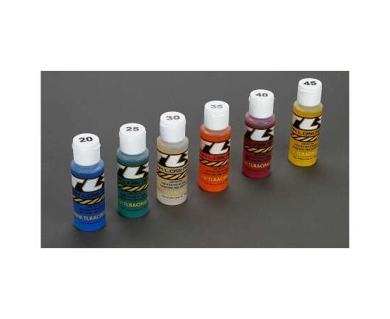 LEMTLR74020-Huile silicone amortiss. Assort. 60ml 20,25,30,35,40,45