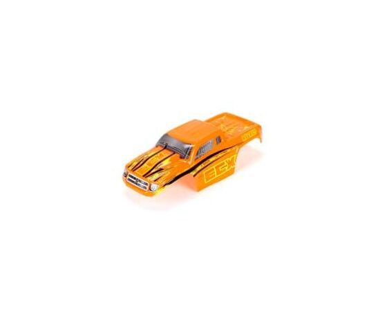 LEMECX210004-ECX 1:18 4WD Ruckus Carro. peinte orange/jaune