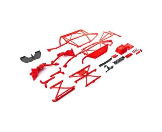 LEMAXI231044-Capra 4WS Cage Set, Complete, Red