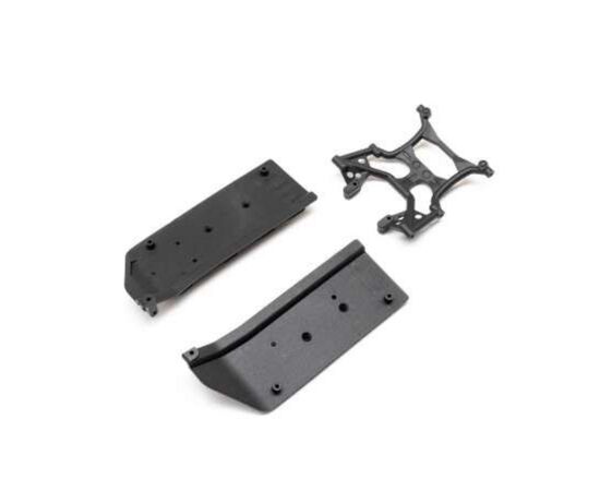 LEMAXI231049-Chassis Side Plates &amp; Rear Brace: SCX 10 III BC
