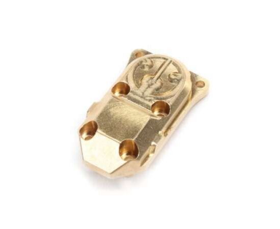 LEMAXI302001-Differential Cover, Brass 6.5g: SCX24 , AX24