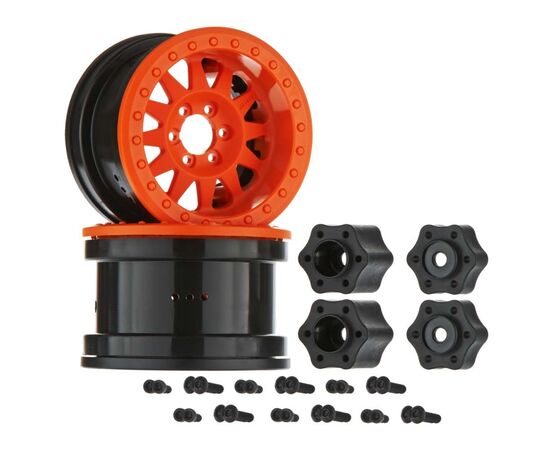 LEMAXIC8078-AX31364 2.2 Method Beadlock Wheel IFD Orange (2)