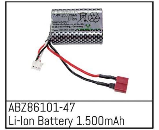 ABZ86101-47-Li-Ion Battery 1.500mAh - Mini AMT