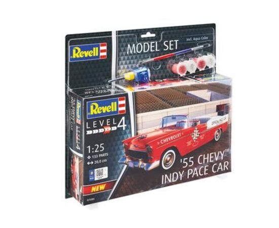 ARW90.67686-Model Set '55 Chevy Indy Pace Car