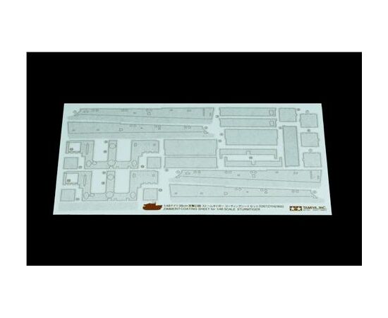 ARW10.12672-Zimmerit Coating Sheet f&#252;r 1/48 Sturmtiger f&#252;r Bausatz 32591