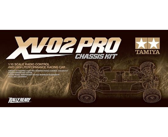 ARW10.58707-1/10RC XV-02 Pro Chassis Kit