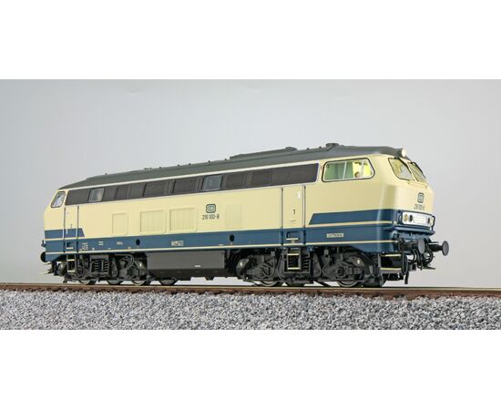 ARW34.31001-DB Diesellok 216 100 ozeanblau/beige Ep IV DC/AC