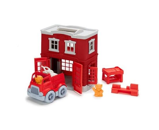 ARW55.01156-Playset Feuerwehrstation mit Auto