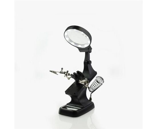 ARW80.PCL2400-Helping Hands &amp; LED Magnifier Workstation